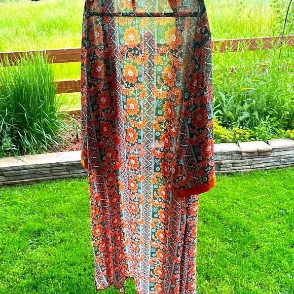 Floral Kimono Duster - Picture 4 of 5